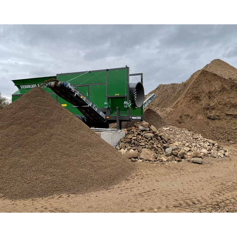 mobile trommel screen