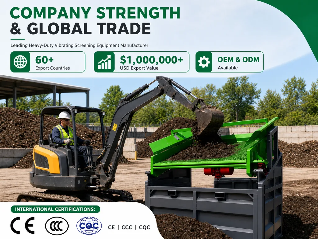 skid steer dirt screener